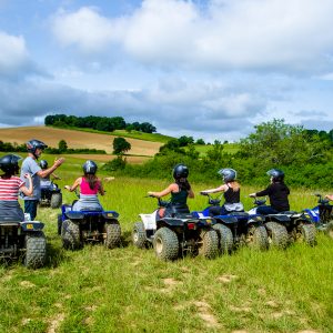 tourisme initiation quad Auch Toulouse Tarbes Gers occitanie