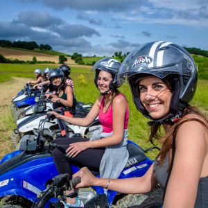 circuit quad forêt Auch Toulouse Tarbes Gers occitanie