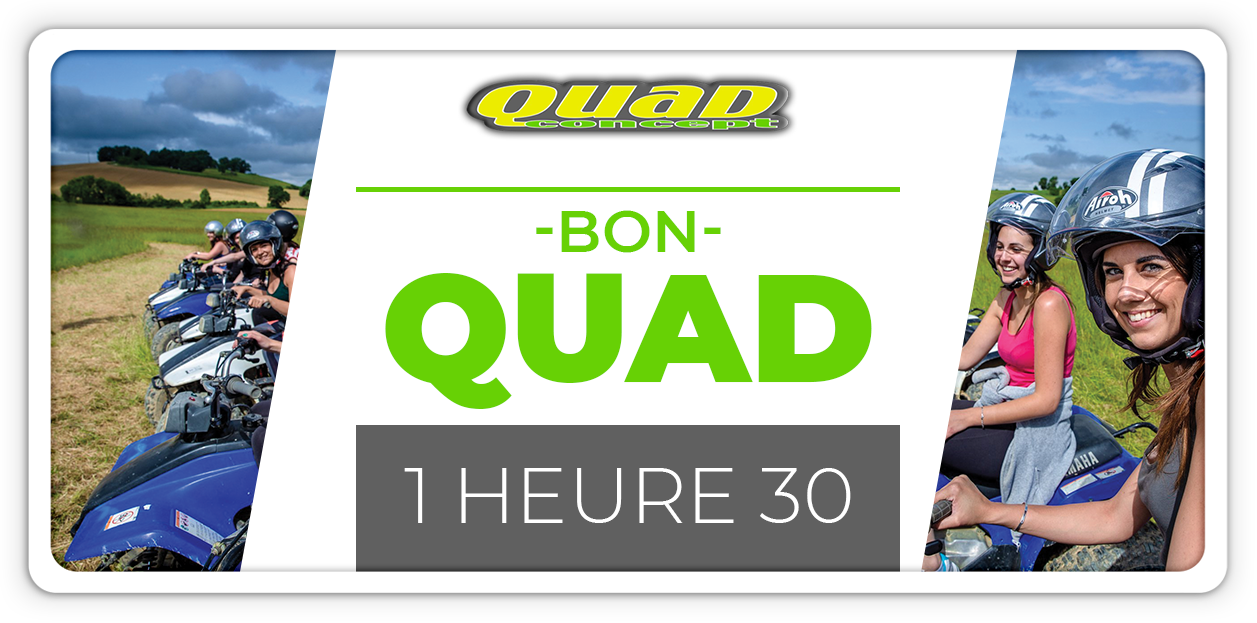 offrir découverte quad Auch Toulouse Tarbes Gers occitanie