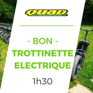 Trottinette électrique tout-terrain 1h30