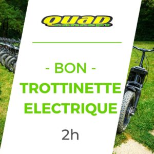 Trottinette électrique tout-terrain 1h